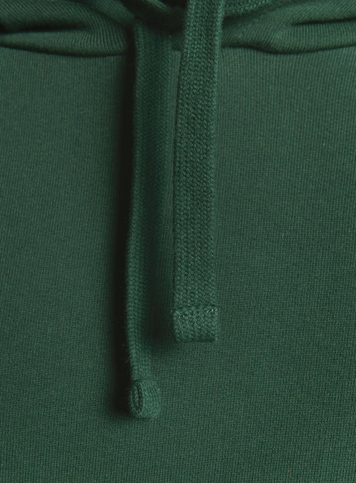 LYLE & SCOTT Loopback Cotton Hoodie Dark Green - MAISONDEFASHION.COM