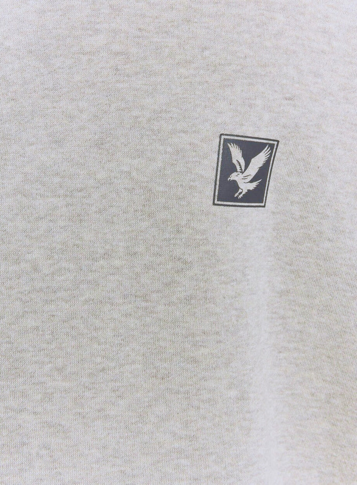 LYLE & SCOTT Loungewear Crew Neck Pullover Light Grey Marl - MAISONDEFASHION.COM