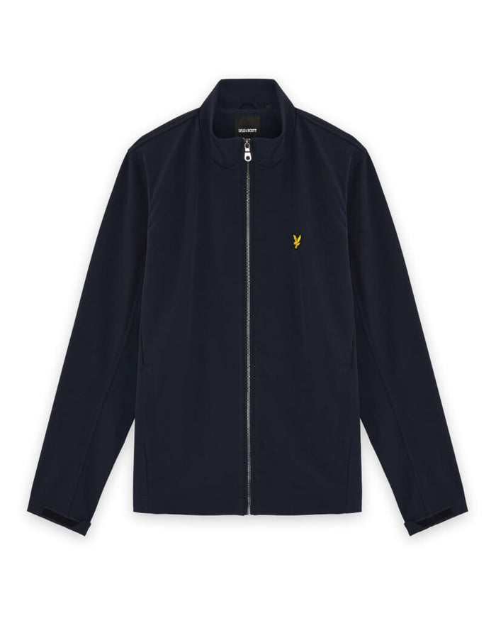 LYLE & SCOTT Mesh Back Softshell Funnel Neck Jacket Dark Navy