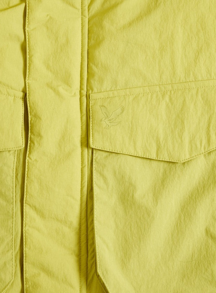 LYLE & SCOTT Military Inspired Insulated Parka Pale Willow - MAISONDEFASHION.COM