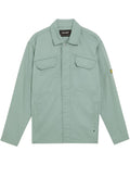 LYLE & SCOTT Multi Pocket Full Zip Overshirt Cold Mint - MAISONDEFASHION.COM
