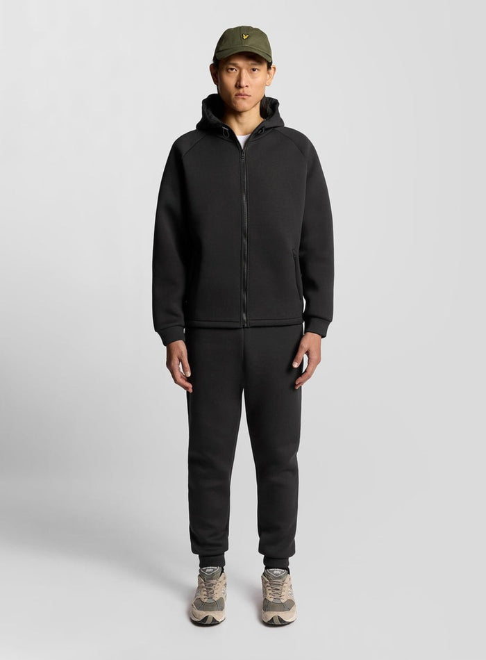 LYLE & SCOTT Neoprene Sweatpant Jet Black - MAISONDEFASHION.COM