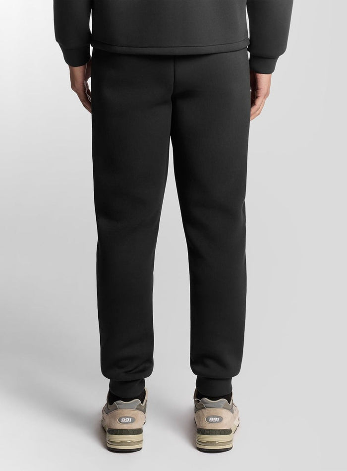 LYLE & SCOTT Neoprene Sweatpant Jet Black - MAISONDEFASHION.COM