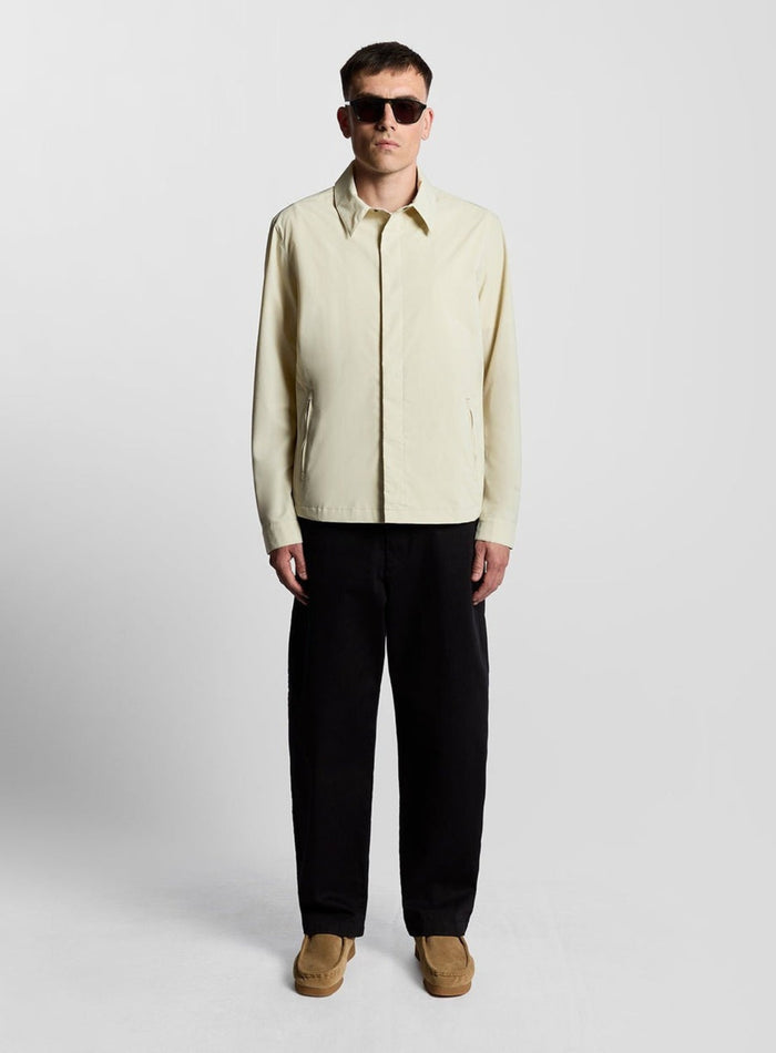 LYLE & SCOTT Nylon Overshirt Grey Taupe - MAISONDEFASHION.COM