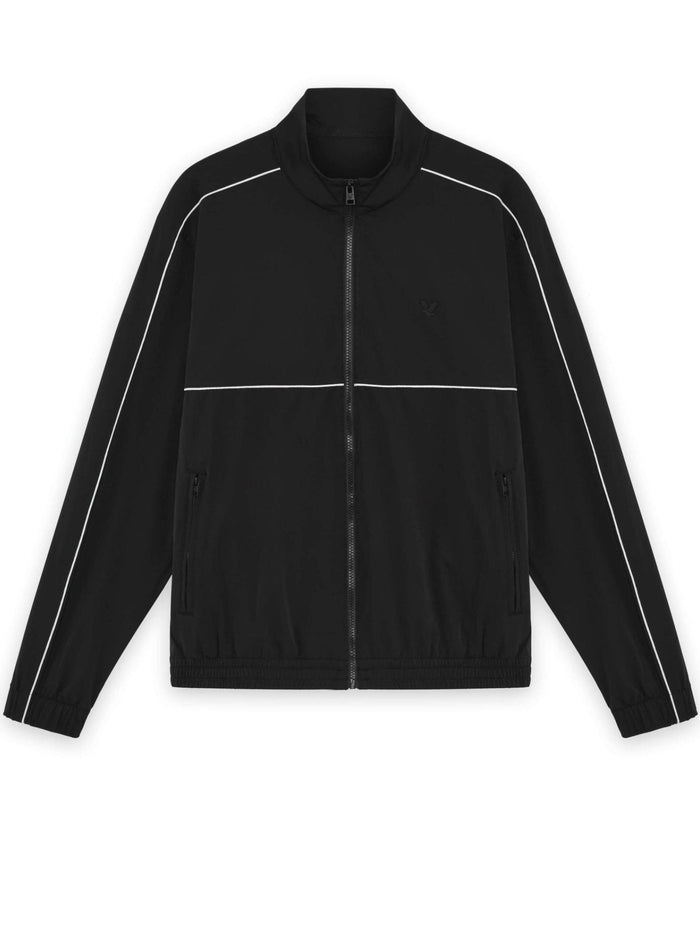 LYLE & SCOTT Nylon Track Jacket Jet Black - MAISONDEFASHION.COM
