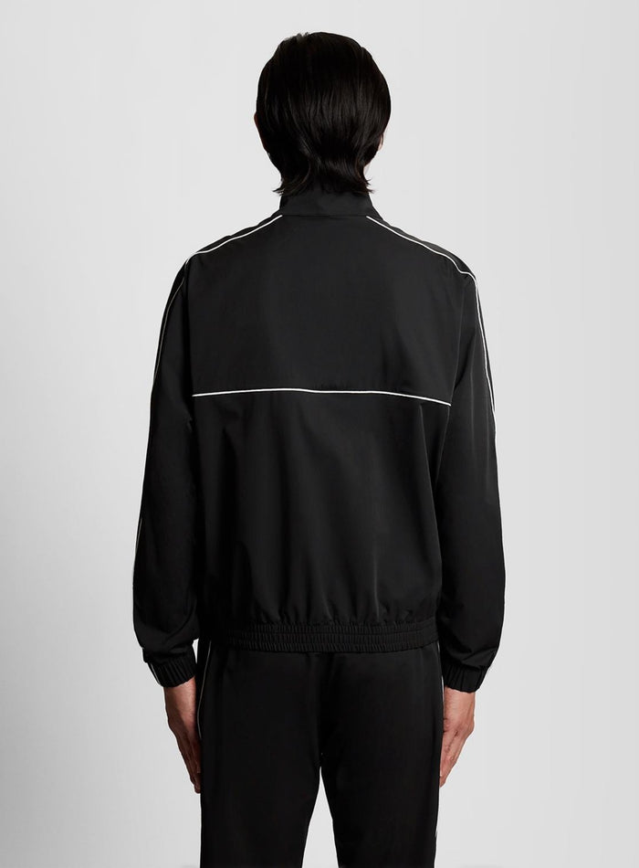 LYLE & SCOTT Nylon Track Jacket Jet Black - MAISONDEFASHION.COM