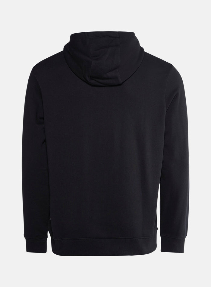 LYLE & SCOTT Paper Letters Graphic Hoodie Jet Black - MAISONDEFASHION.COM