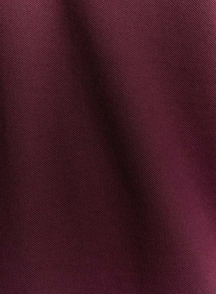 LYLE & SCOTT Plain Polo Shirt Burgundy - MAISONDEFASHION.COM