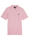 LYLE & SCOTT Plain Polo Shirt Pink Light - MAISONDEFASHION.COM