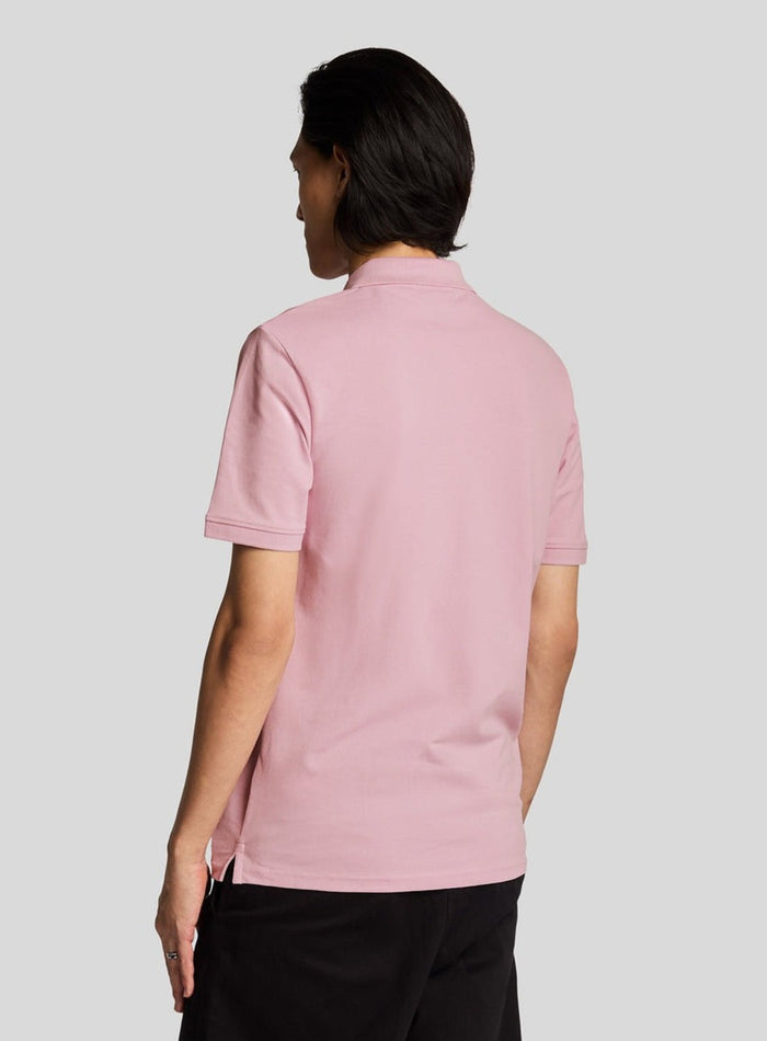LYLE & SCOTT Plain Polo Shirt Pink Light - MAISONDEFASHION.COM