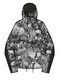 LYLE & SCOTT Printed Smock Jacket Jet Black - MAISONDEFASHION.COM