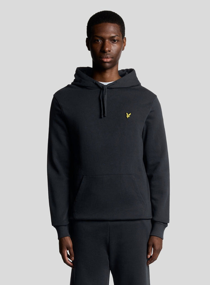 LYLE & SCOTT Pullover Hoodie Dark Navy - MAISONDEFASHION.COM
