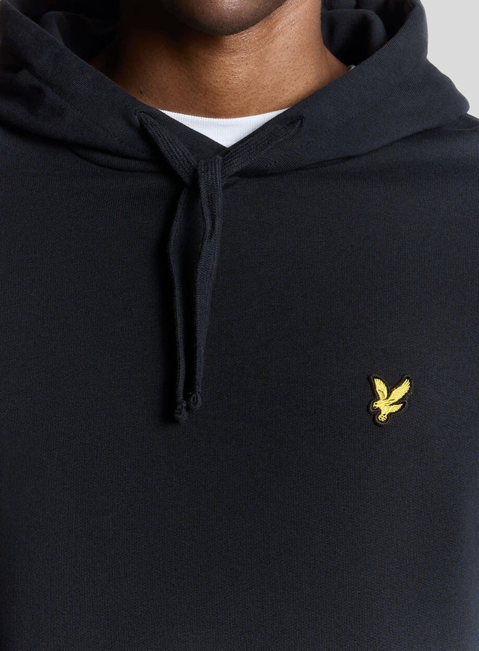 LYLE & SCOTT Pullover Hoodie Dark Navy - MAISONDEFASHION.COM
