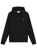 LYLE & SCOTT Pullover Hoodie Jet Black - MAISONDEFASHION.COM