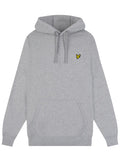LYLE & SCOTT Pullover Hoodie Mid Grey Marl - MAISONDEFASHION.COM