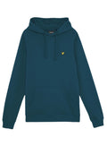 LYLE & SCOTT Pullover Hoodie Rich Teal - MAISONDEFASHION.COM