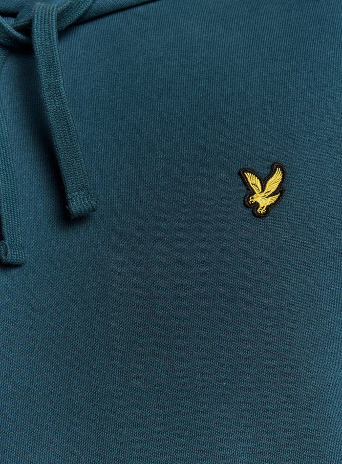 LYLE & SCOTT Pullover Hoodie Rich Teal - MAISONDEFASHION.COM