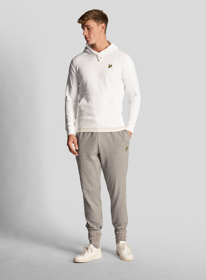 LYLE & SCOTT Pullover Hoodie White - MAISONDEFASHION.COM