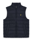 LYLE & SCOTT Quilted Gilet Dark Navy - MAISONDEFASHION.COM