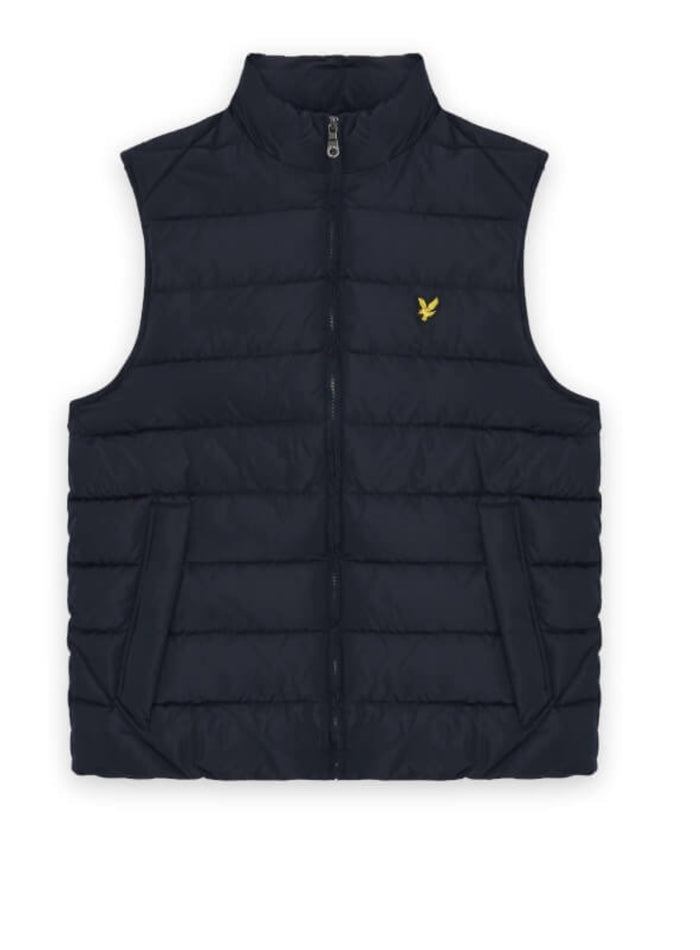 LYLE & SCOTT Quilted Gilet Dark Navy - MAISONDEFASHION.COM