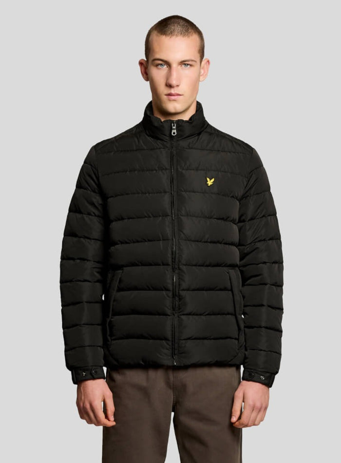 LYLE & SCOTT Quilted Jacket Jet Black - MAISONDEFASHION.COM