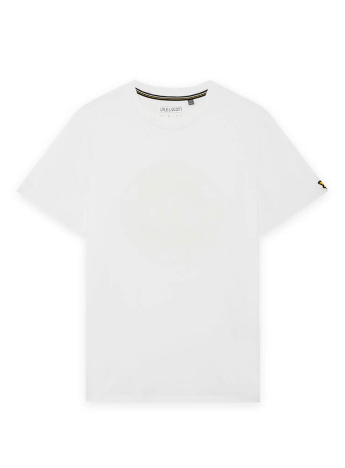 LYLE & SCOTT Redefined Sportswear Graphic T-Shirt White - MAISONDEFASHION.COM