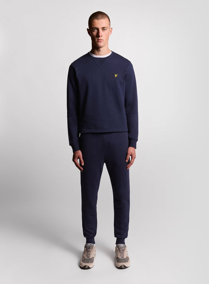 LYLE & SCOTT Skinny Sweatpant Navy - MAISONDEFASHION.COM