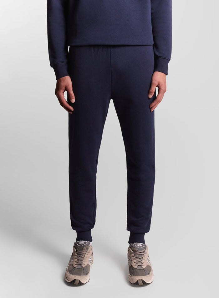LYLE & SCOTT Skinny Sweatpant Navy - MAISONDEFASHION.COM