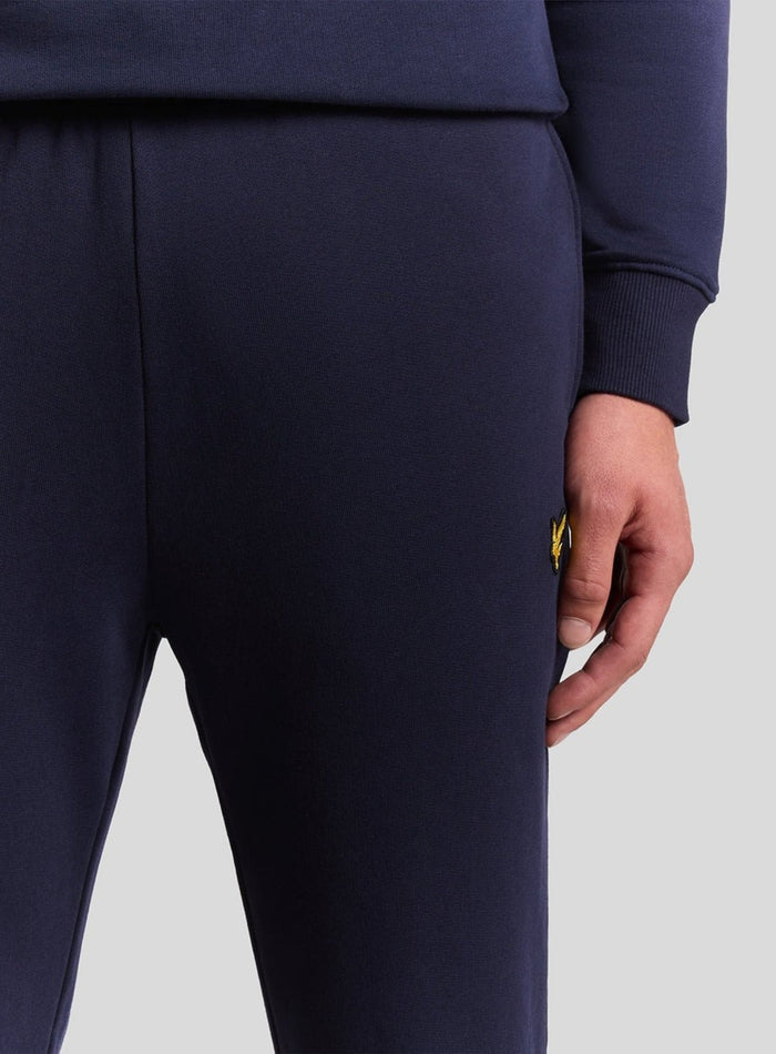 LYLE & SCOTT Skinny Sweatpant Navy - MAISONDEFASHION.COM