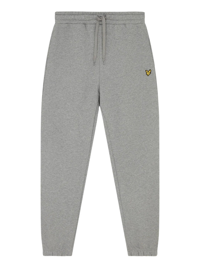 LYLE & SCOTT Slim Fit Cotton Joggers Grey - MAISONDEFASHION.COM