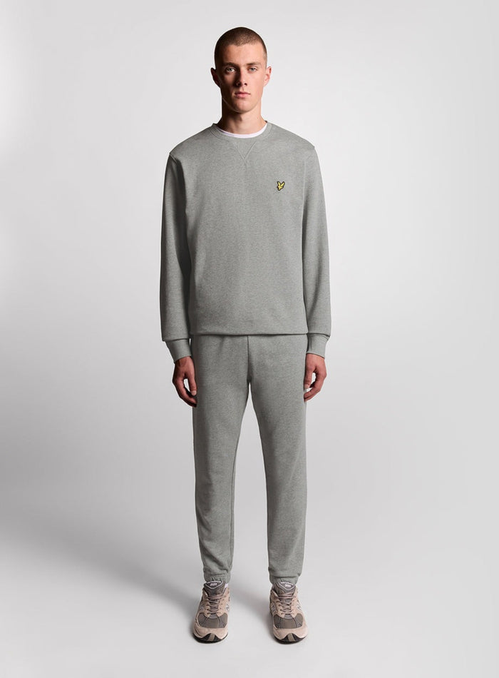 LYLE & SCOTT Slim Fit Cotton Joggers Grey - MAISONDEFASHION.COM