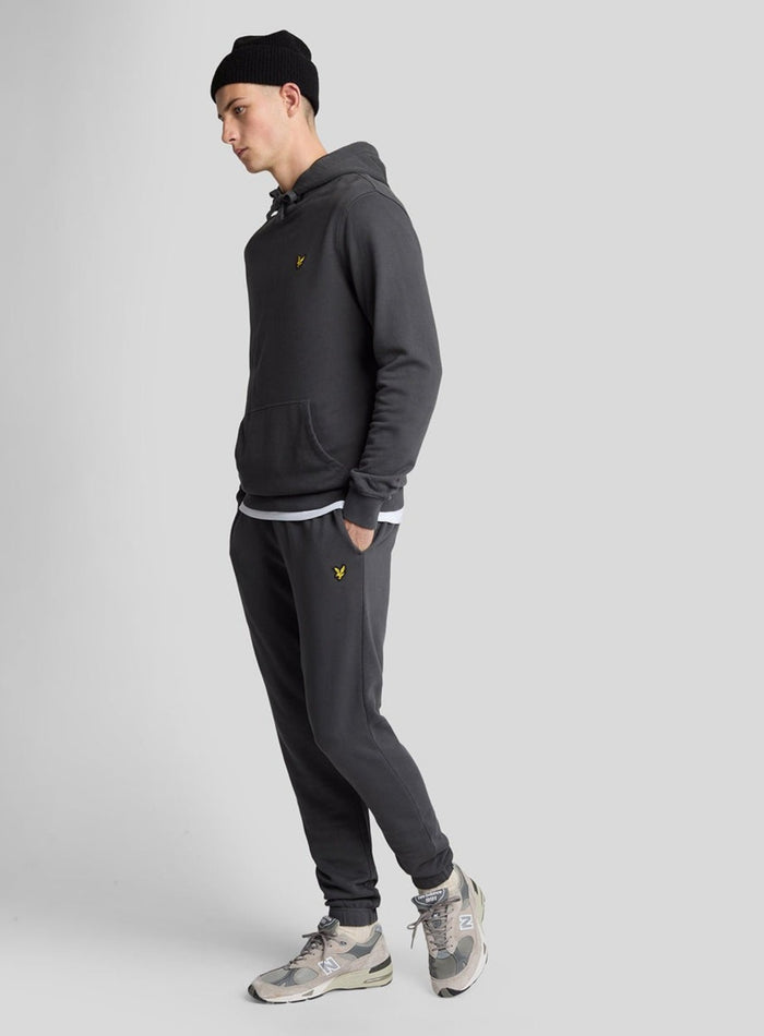 LYLE & SCOTT Slim Sweat Pant Gunmetal - MAISONDEFASHION.COM