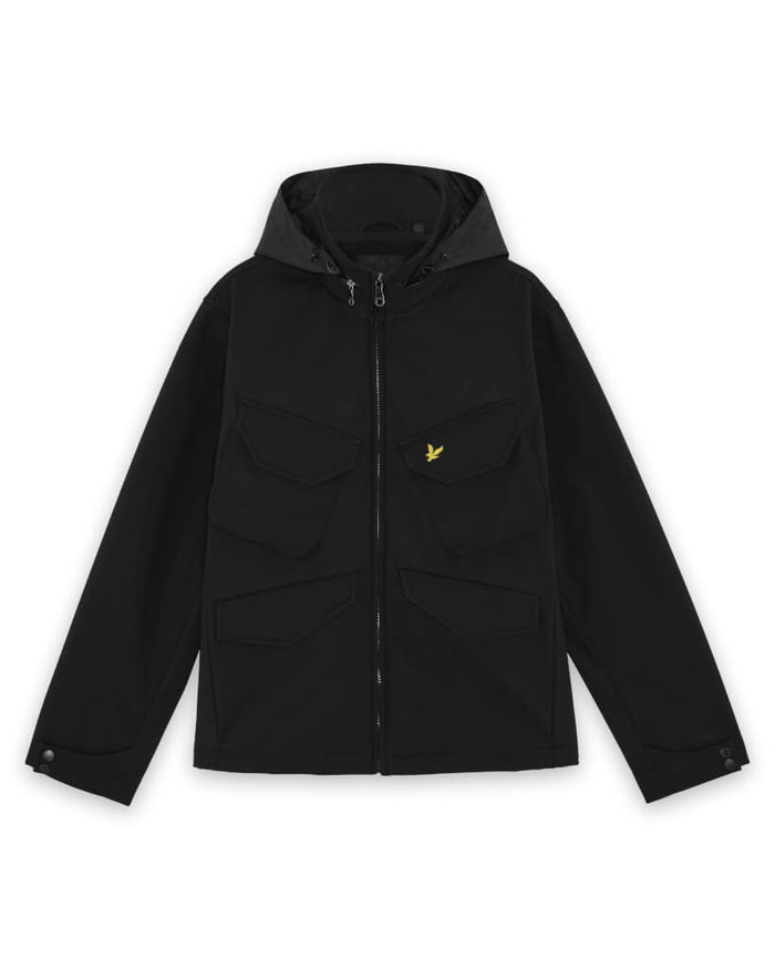 LYLE & SCOTT Softshell Field Jacket Jet Black