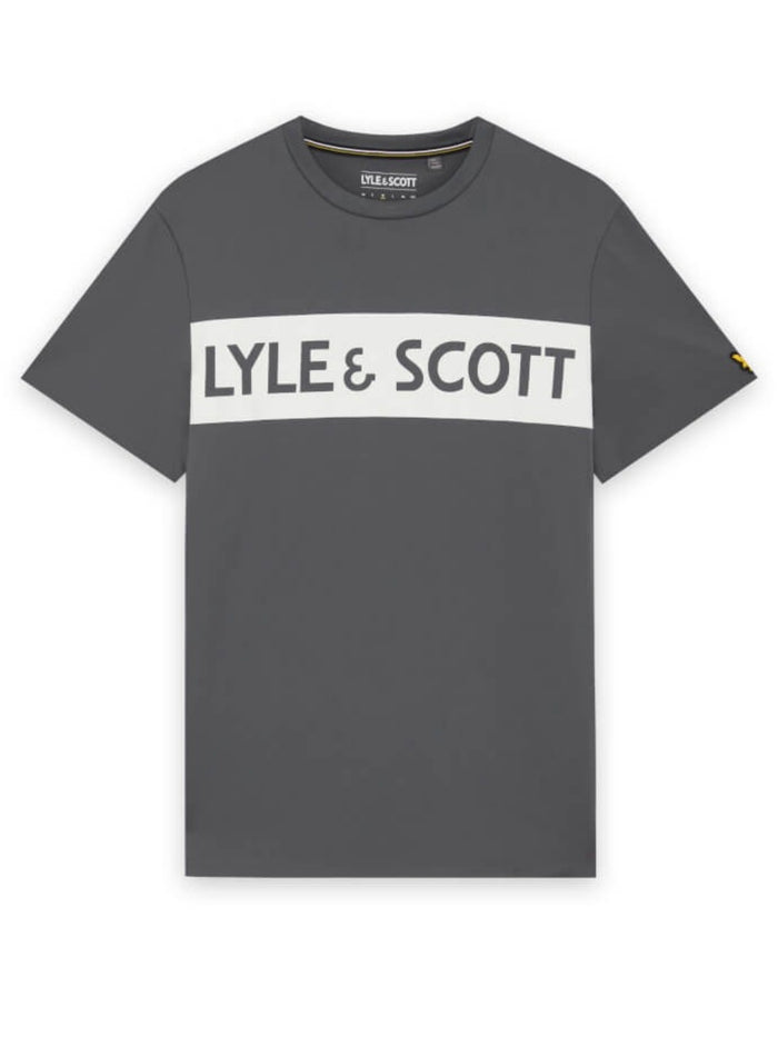 LYLE & SCOTT Sports Chest Branded T-Shirt Turbulence - MAISONDEFASHION.COM