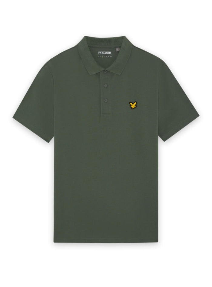 LYLE & SCOTT Sports Core Polo Cactus Green - MAISONDEFASHION.COM