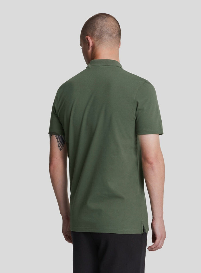 LYLE & SCOTT Sports Core Polo Cactus Green - MAISONDEFASHION.COM