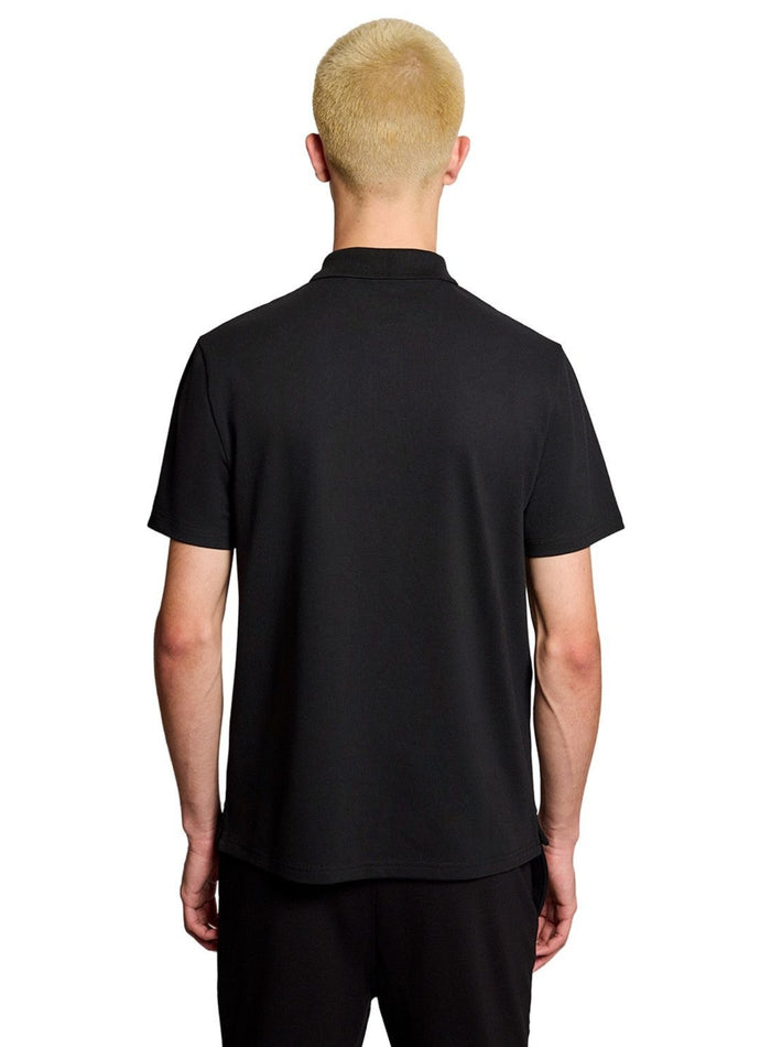 LYLE & SCOTT Sports Core Polo Jet Black - MAISONDEFASHION.COM