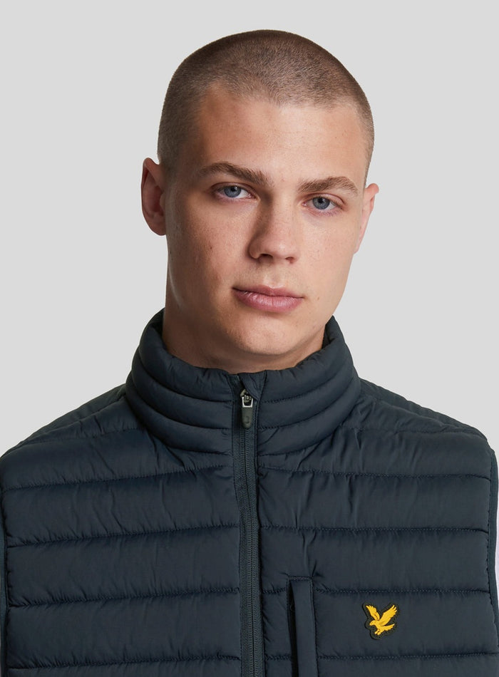 LYLE & SCOTT Sports Lightweight Puffer Jacket Dark Navy - MAISONDEFASHION.COM
