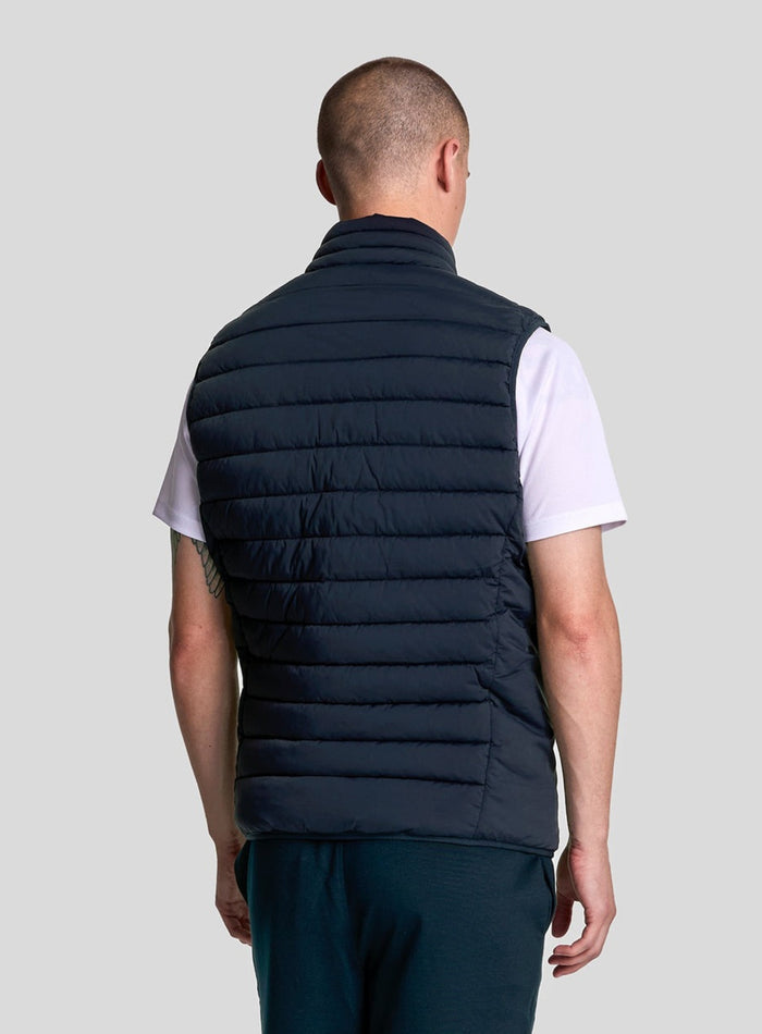 LYLE & SCOTT Sports Lightweight Puffer Jacket Dark Navy - MAISONDEFASHION.COM