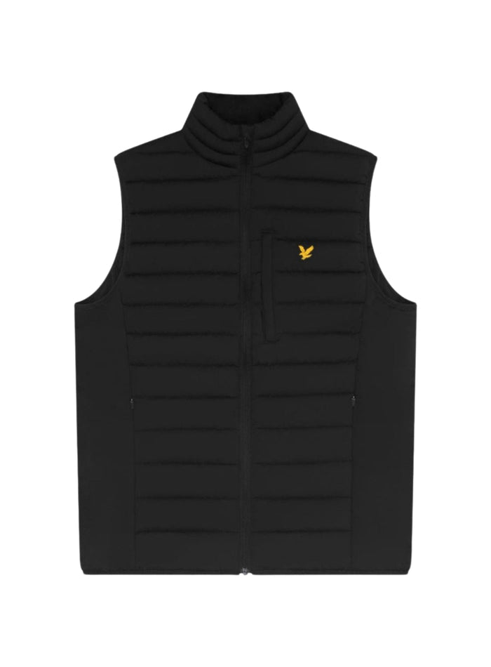 LYLE & SCOTT Sports Lightweight Puffer Jacket Jet Black - MAISONDEFASHION.COM