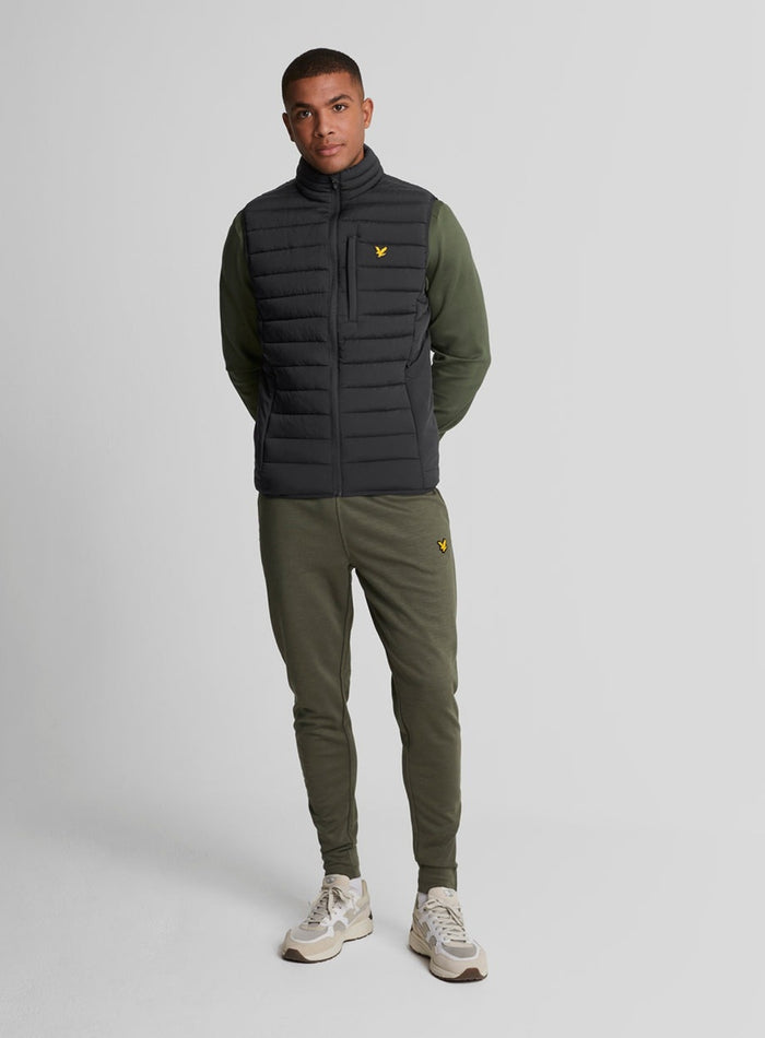 LYLE & SCOTT Sports Lightweight Puffer Jacket Jet Black - MAISONDEFASHION.COM