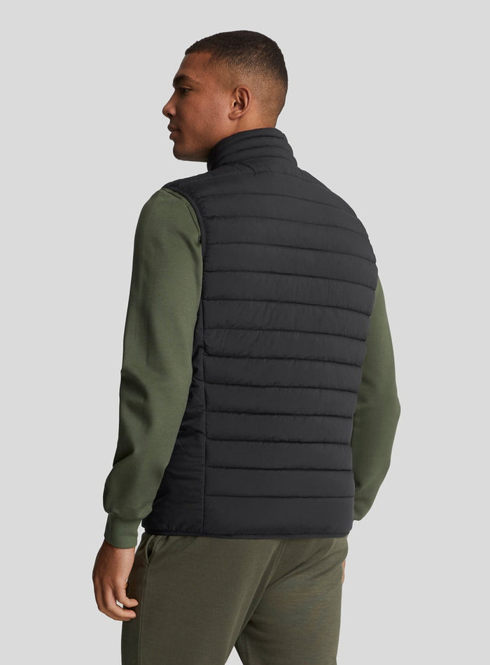 LYLE & SCOTT Sports Lightweight Puffer Jacket Jet Black - MAISONDEFASHION.COM
