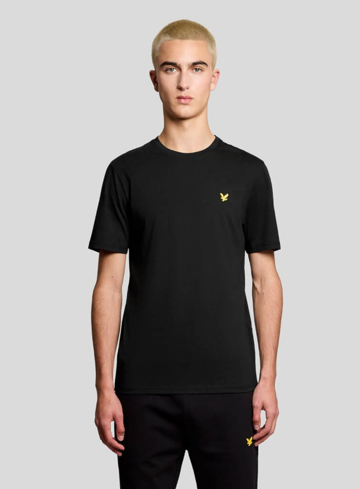 LYLE & SCOTT Sports Short Sleeve T-Shirt Jet Black - MAISONDEFASHION.COM