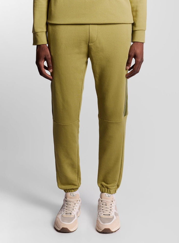 LYLE & SCOTT Sports Tape Joggers Relay Green - MAISONDEFASHION.COM