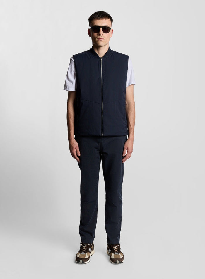 LYLE & SCOTT Straight Leg Chino Dark Navy - MAISONDEFASHION.COM