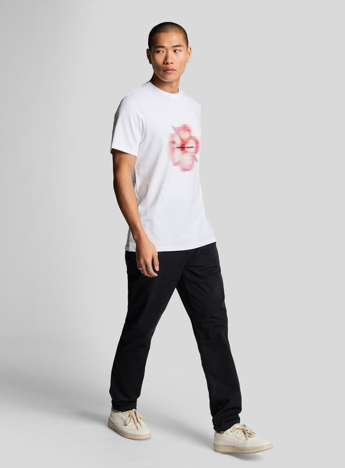 LYLE & SCOTT Straight Leg Chino Jet Black - MAISONDEFASHION.COM