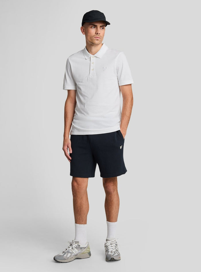 LYLE & SCOTT Stretch Polo Shirt White - MAISONDEFASHION.COM