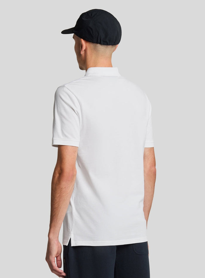 LYLE & SCOTT Stretch Polo Shirt White - MAISONDEFASHION.COM