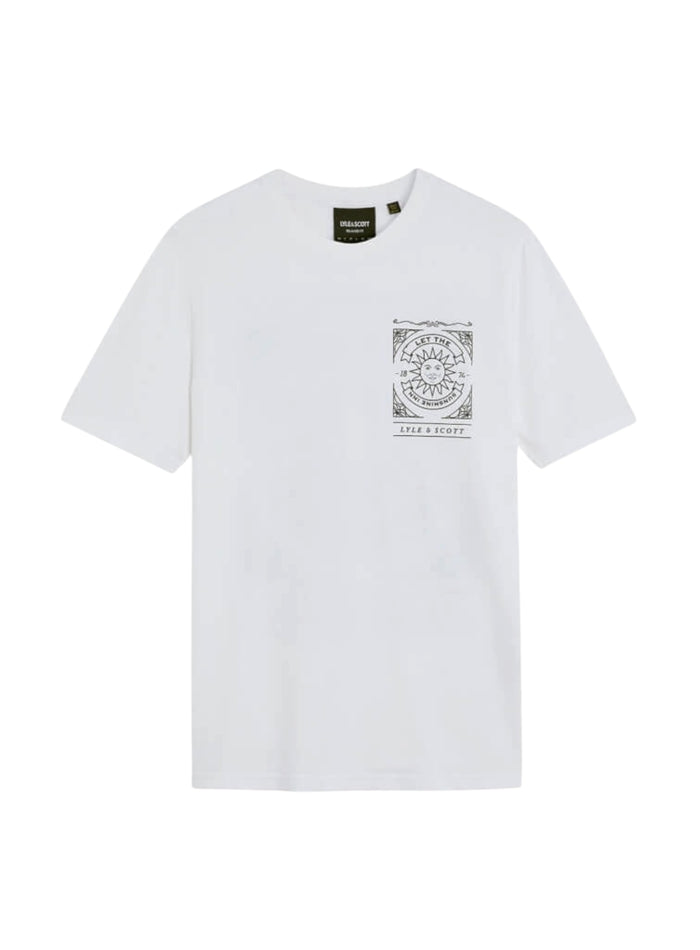 LYLE & SCOTT Sunshine INN T-Shirt Jet White - MAISONDEFASHION.COM