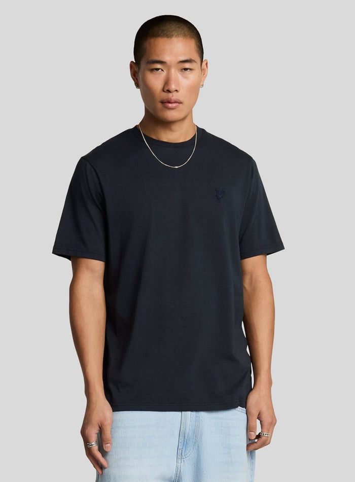 LYLE & SCOTT Superfine T-Shirt Dark Navy - MAISONDEFASHION.COM